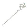 thumbnail image 1 of Ofertas Únicas 1 Pc Palillo para el Cabello en Forma de Serpiente para Mujeres Tono Plateado, 1 of 5