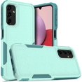 thumbnail image 6 of for Samsung Galaxy A14 5G Case: Dual Layer Protective Heavy Duty Cell Phone Cover Shockproof Rugged with Screen Protector - Military Protection Bumper Tough - Galaxy A14 5G 2023, 6.6inch, Green, 6 of 14