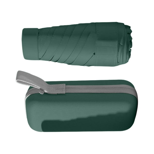 de viaje Mini para bolso protección solar de protección solar 6 costillas de lluvia para actividades al aire libre , VERDE Fernando Mini paraguas