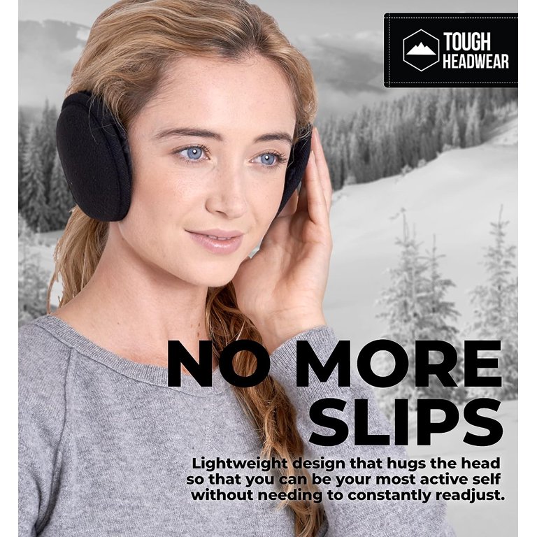 Tough Headwear Fleece Winter Warm Earmuffs for Men Women  display picture 1