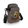 thumbnail image 3 of HELLHERO Women Crossbody Bag Double Layer Daily Use Unisex Adjustable Crossbody Bag Double-layer Psychedelic Mushroom, 3 of 7