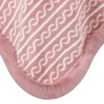 thumbnail image 4 of Fewfanhot Faux Fur Trim Plaid Print Poncho Cape, Thick Warm Fleece Lined Wrap Shrug Coat for Women Fall Winter, 4 of 6