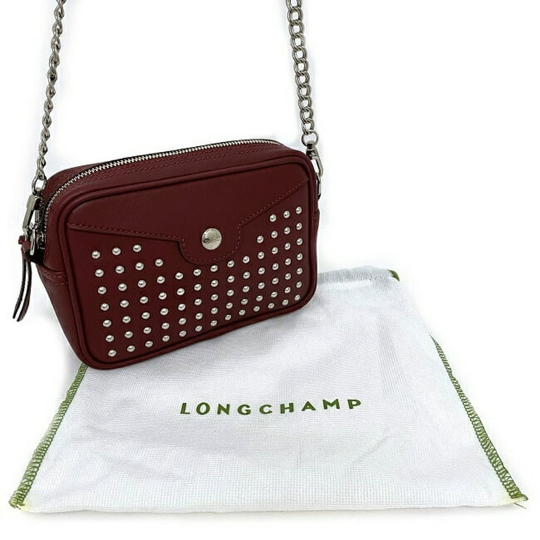 Longchamp Authenticated Leather Clutch Bag