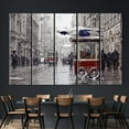 thumbnail image 4 of Landscape Art, Istanbul Landscape Canvas Art, Istiklal Street Poster, Winter Printed, View Printed, Red Tram Printed, Old Tram Artwork, Canvas Wall Decor - Gallery Wrapped, 4 of 9
