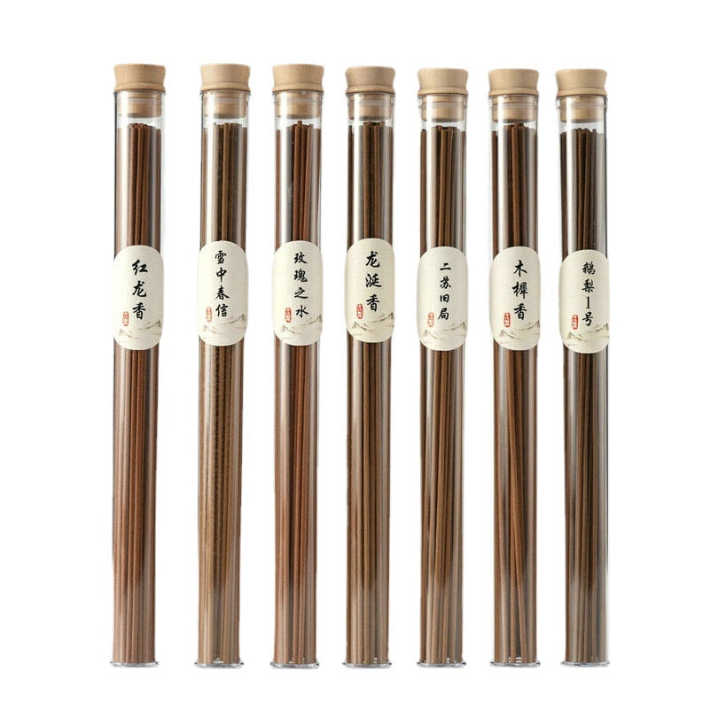 Mictong Handmade Incense Thread, 8.27 inches long, long burning incense for indoor and outdoor use, suitable for daily relaxation, 1 piece, Jade Sandalwood