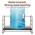 thumbnail image 5 of YOYTOO Desk Shelf Organizer, 2 Tier Desktop Organizers Storage Shelves Tabletop Bookshelf for Home Office, Black, 5 of 8