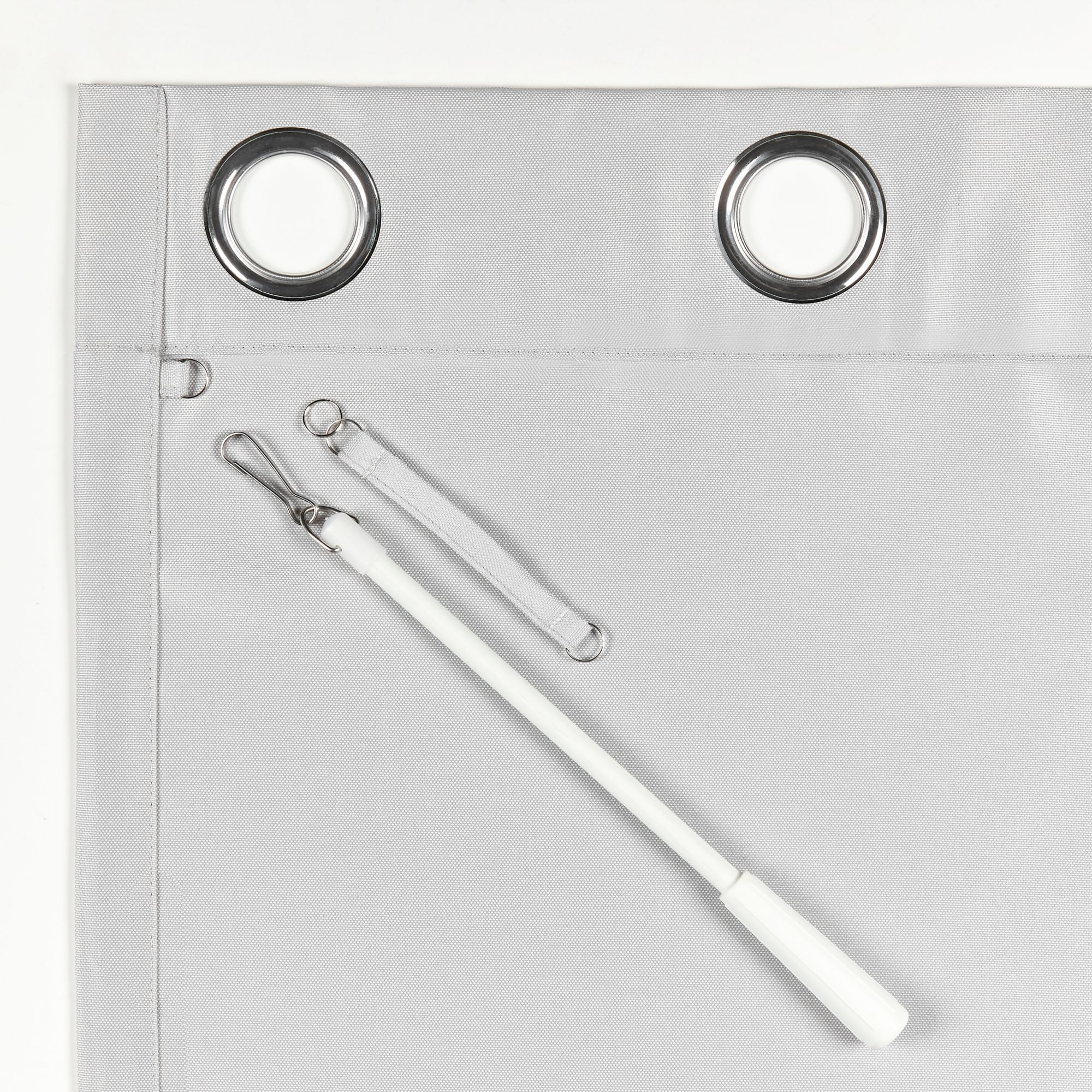 Exclusive Home Curtains Cabana Patio Indoor/Outdoor Light Filtering Grommet Top Curtain Panel Pair