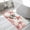 Red, variant on Blue Coastal Crab Bathroom Rugs Non Slip Washable Bath Mat Absorbent Front Door Mat Summer Ocean Coral Sea Fish Abstract Indoor Doormat for Kitchen Entryway Shower Decor Accessories 15.7"x23.6"