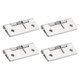 thumbnail image 1 of 4Pcs Bisagras de Puerta de Cierre Automático, 2" Bisagra de Resorte de Acero Inoxidable 304, Exterior, 1 of 6