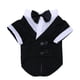 thumbnail image 1 of Dog Party Outfit Black Formal Suit for Pets Occasion Use Size L 1Pack, 1 of 4