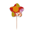 thumbnail image 1 of Japan Art Japanese Style Crane Selección de pastelitos Star lable Flag en palillos de dientes, 1 of 3
