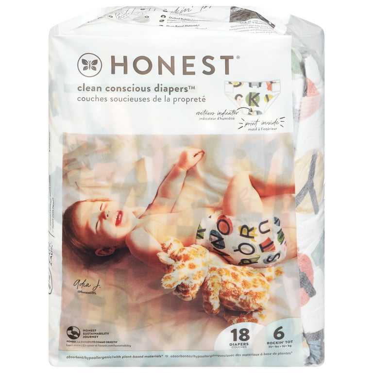 The Honest Company Diapers, Multi Giraffes, S6 - Walmart.com The Honest Company Diapers, Multi Giraffes, S6 - Walmart.com