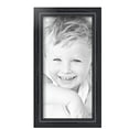 thumbnail image 2 of ArtToFrames 7" x 14" Galleria Noir Picture Frame, 7x14 inch Black MDF Poster Frame (WOM-4083),  Pack, 2 of 5