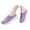 Purple, variant on Slippers for Women Comfort Slip on Shoes Breathable Mesh Mules Slides Casual Walking Shoes