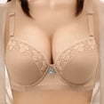 thumbnail image 2 of Vetsdori Ice Slik Everyday Bras for Women Plus Size Breathable Underwire No Padding Push up Lace,Womens Bras, 2 of 8