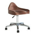 thumbnail image 2 of GUOOL Tabouret Roulant Réglable avec Dossier Tabouret Roulant Robuste pour Coiffure Brun Roue, 2 of 9
