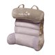 thumbnail image 4 of Almohada de respaldo Cojín de soporte de cintura con bolsillos Cojín de espalda Reposacabezas Cintura Gris, 4 of 9