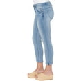 thumbnail image 3 of Democracy Womens Low Rise Roll Cuff Ankle Jeans 14 Blue, 3 of 3