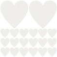 thumbnail image 1 of Miangastore Wood Chip for Diy Heart Shaped Wood Slices Smooth Edges 200Pcs, 1 of 9