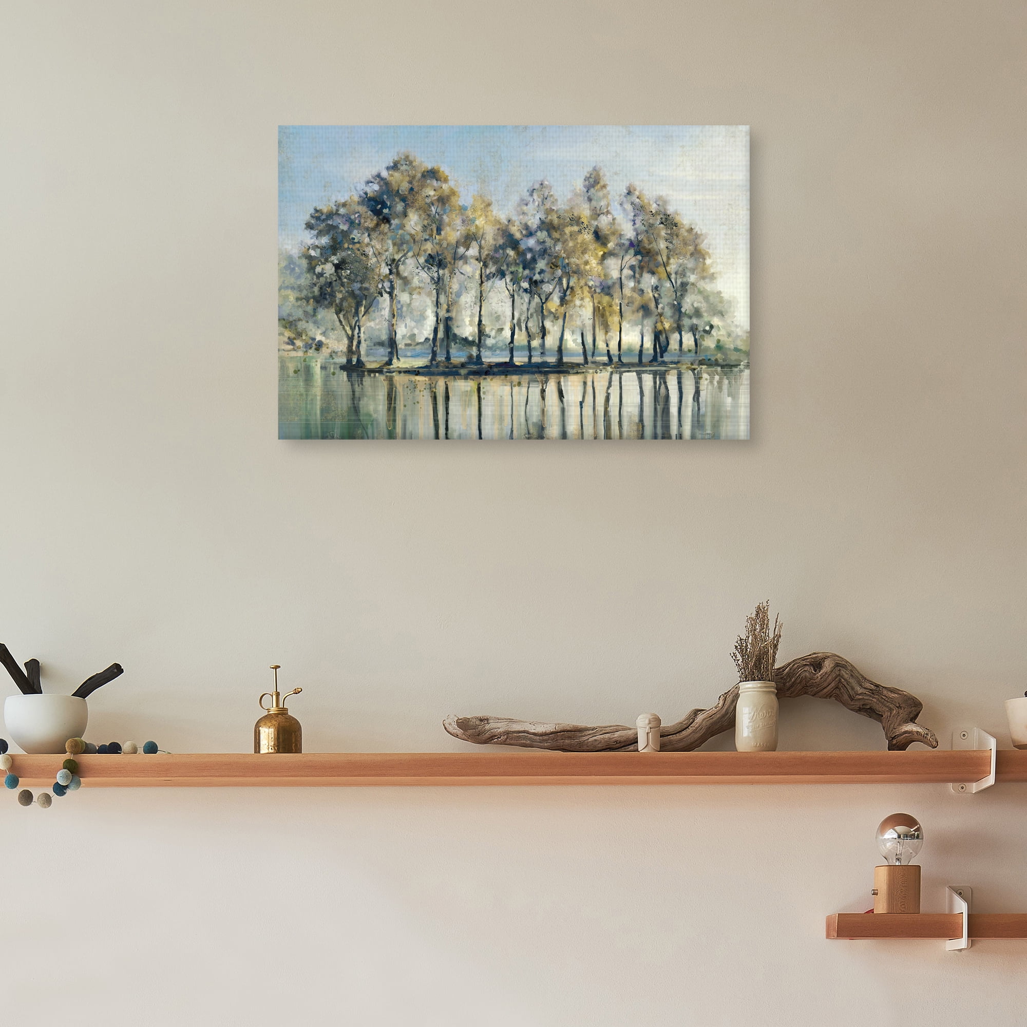 Isle of Trees by Studio Arts Canvas Art Print