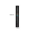 thumbnail image 2 of 1pc/3pcs Aquarium Thermometer LCD Sensor Color-Changing Sticker, Indoor Aquarium Water Temperature Measuring Patch To Monitor Aquarium Water Temperatu, 2 of 5