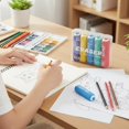 thumbnail image 6 of Clearance Sale! 10PACK Colorful Hexagonal Erasers, Soft Rubber Pencil Erasers for Sketching & Writing, Rubber, for Office & Home, (9.1x7x1.8cm, Assorted), 6 of 8