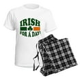 thumbnail image 4 of CafePress - Irish For A Daydistressed Women's Light Pajamas - Women's Short Sleeve Print T-Shirt and Pants Light Cotton Pajama Set, 4 of 7