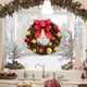 thumbnail image 5 of Christmas Bow Pineneedle Wreath With Christmas Gift Package Ornaments Simulation Wreath Door Window Fireplace Christmas Tree Ornaments, 5 of 6