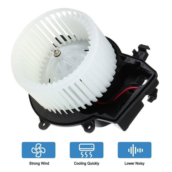 ECCPP HVAC Plastic Heater Blower Motor w/Fan Cage fit for 2001-2004 for Mercedes-for Benz C200 /2002-2007 for Mercedes-for Benz C230 /2006-2007 for Mercedes-for Benz C280
