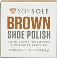 thumbnail image 2 of Sof Sole Brown Shoe Polish, 1.5 oz, 2 of 7
