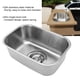 thumbnail image 3 of Fregadero De Baño Para Vehículos Recreativos, De Acero Inoxidable, Mini Lavabo Individual Para Vehículos Recreativos, Para Coches, Barcos, Vehículos Recreativos, Yates,, 3 of 7
