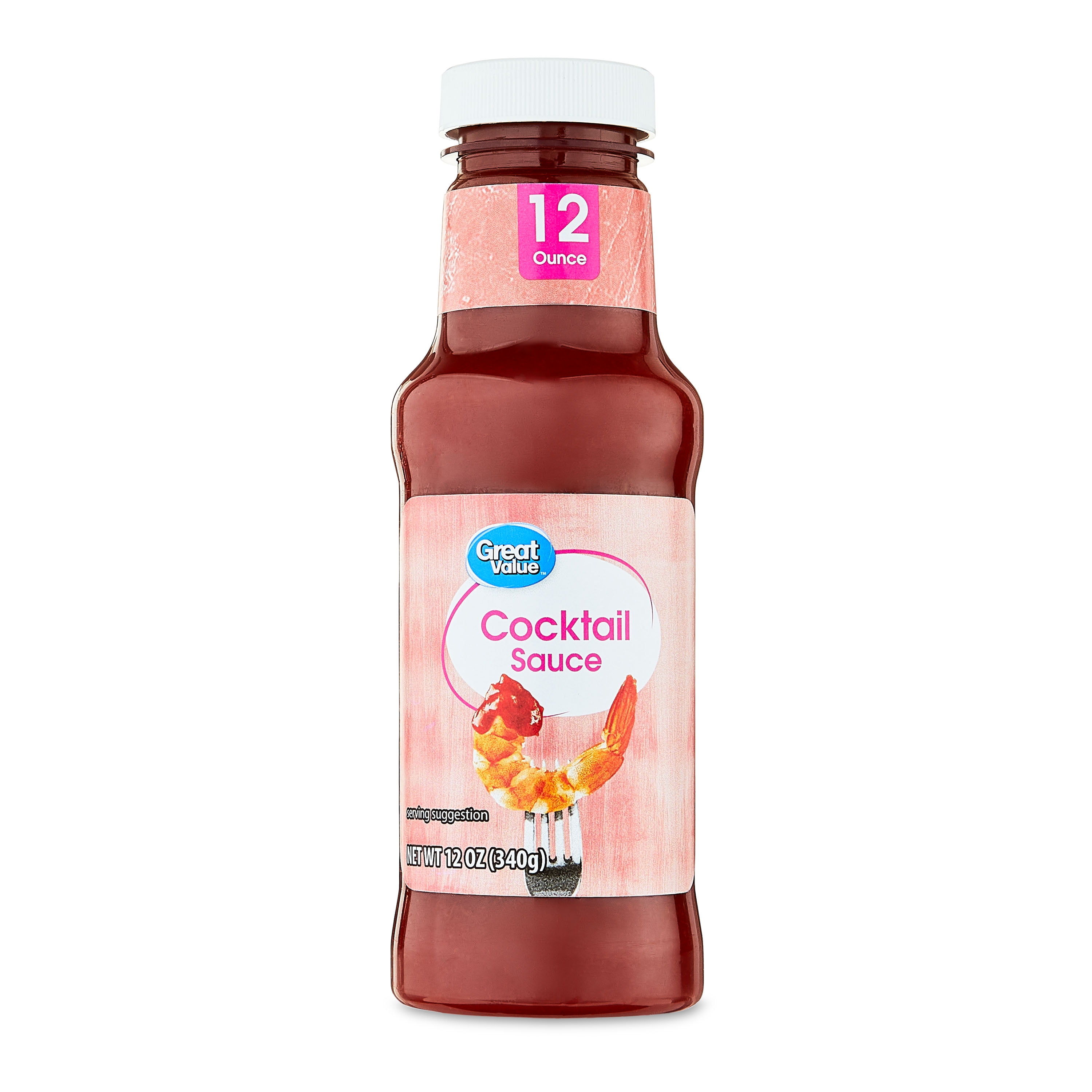 (12 pack) Great Value Seafood Sauce Zesty, 12 oz