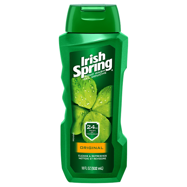 Irish Spring Body Wash for Men, Original, 18 Fl oz