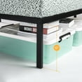 thumbnail image 3 of Best Price Mattress 14" Metal Platform Bed Frame, Heavy-Duty Steel Slats, Black, Full, 3 of 9