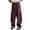 Purple, variant on WRKEKC Girls Fleece Sweatpants Oversized Baggy Fitting Cuffed Hem Trendy Solid Color Streetwear Comfy Fall Winter Pants for Girls 8-16 Years