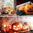 thumbnail image 4 of El nuevo producto de Halloween, telaraña triangular de malla emulativa ultragrande, 4 of 8