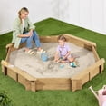 thumbnail image 1 of Sandbox Best Choice Products para niños, tamaño grande, octogonal, con funda, 1 of 8