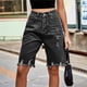 thumbnail image 5 of 2026 Bermudas de mezclilla for mujer, pantalones cortos holgados informales de talle alto Y2k, pantalones cortos Cargo de moda de verano, 5 of 7