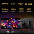 thumbnail image 2 of Monitor Gamer OLED 4K 32" MSI MPG 321URX QD-OLED UHD 3840x2160 240Hz 0.03ms Nvidia G-Sync HDMI 2.1 DP 1.4a USB-C, 2 of 6