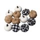 thumbnail image 4 of 12x calabazas artificiales BLESIY de Otoño accesorios vegetales falsos decoración ligera, 4 of 8