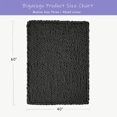 thumbnail image 2 of Chunky Knit Blanket Throw x Hand Knitted Chenille Throw Blanket Small Soft Thick Yarn Cable Knit Blanket Cute Rope Knot Crochet Throw Blankets for Couch Bed Sofa (Light ), 2 of 7