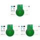 thumbnail image 1 of Kit bricolaje detector metales DC 3V-5V 60 mm Módulo placa sensor sin contacto, 1 of 5