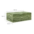 thumbnail image 4 of Jordana Square Plinth Indoor - Outdoor Patio Concrete Coffee Table, 4 of 10