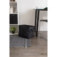 thumbnail image 4 of DII Rectangle Modern Polyester Large Storage Bin in Variegated Black, 4 of 6