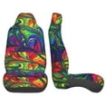 thumbnail image 5 of Haiem Pride Rainbow Printed Car Seat Covers Set of 2, Universal Fit Car Seat Covers,Protective Seat Covers,Comfortable Car Seat Covers, Easy Installation Seat Covers, Vehicle Seat Covers, 5 of 9