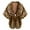 Gold, variant on Aocisk Elegant Women Evening Cape Shawl Wrap Scarf Collar Winter Coat Cover BK3 One Size