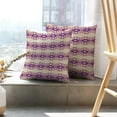 thumbnail image 6 of LALILO Throw Pillow Covers Kaleidoscope Ethnic With Blue Navy Cushion Cover 18" x 18", 3856 Pack, 6 of 6