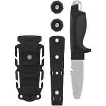 Gear Aid Tanu Blunt Tip Knife with BCD Adapter Gray