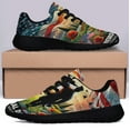 thumbnail image 3 of Memorial Day Honoring All Who Served Veteran American flag Shoes Sneakers Black Size 7.5, 3 of 7