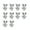 8, variant on Jiaroswwei 10Pcs Nail Decor Exquisite DIY Lightweight Bear Alloy Nail Art Jewelry for Women